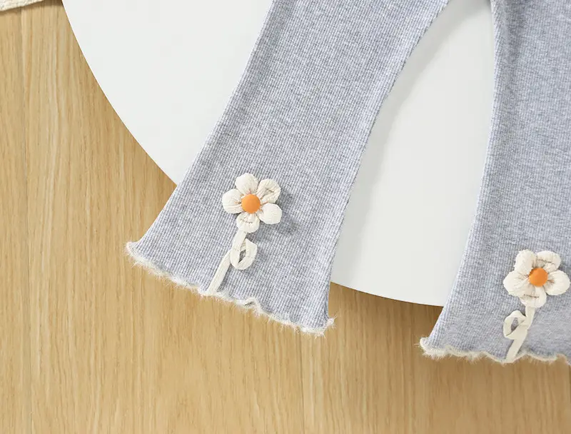 Black Korean Style Baby Pants for Girls 1-3Y — feature 33