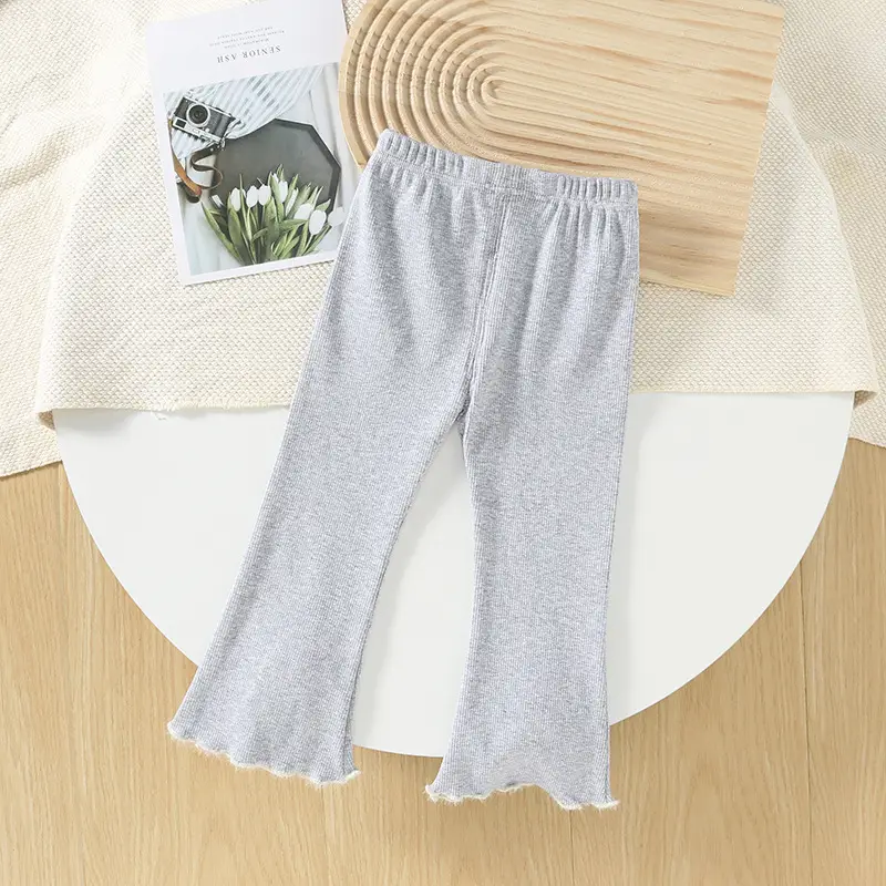 Black Korean Style Baby Pants for Girls 1-3Y — feature 35