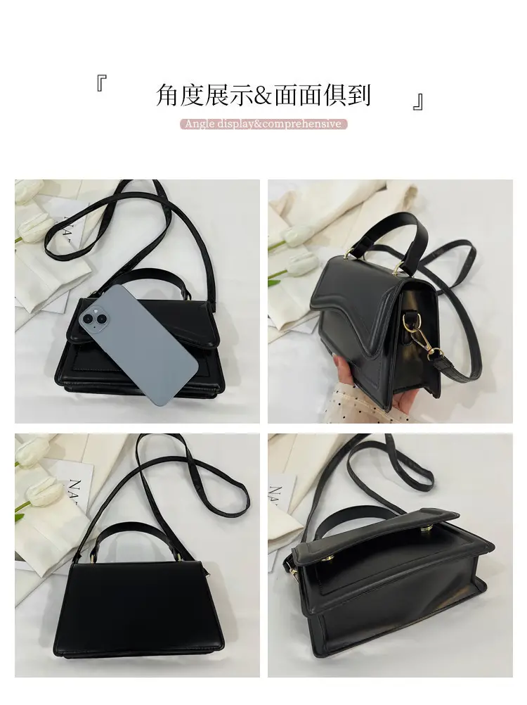Black Western-style Shoulder Crossbody Bag for Women — feature 5
