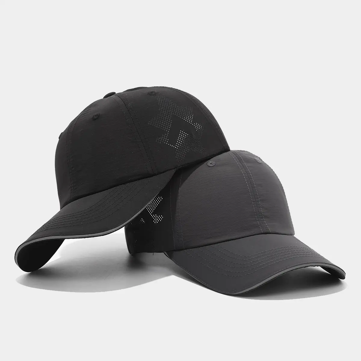 Men's Beige Mesh Back Cap Summer Wear - Image 7