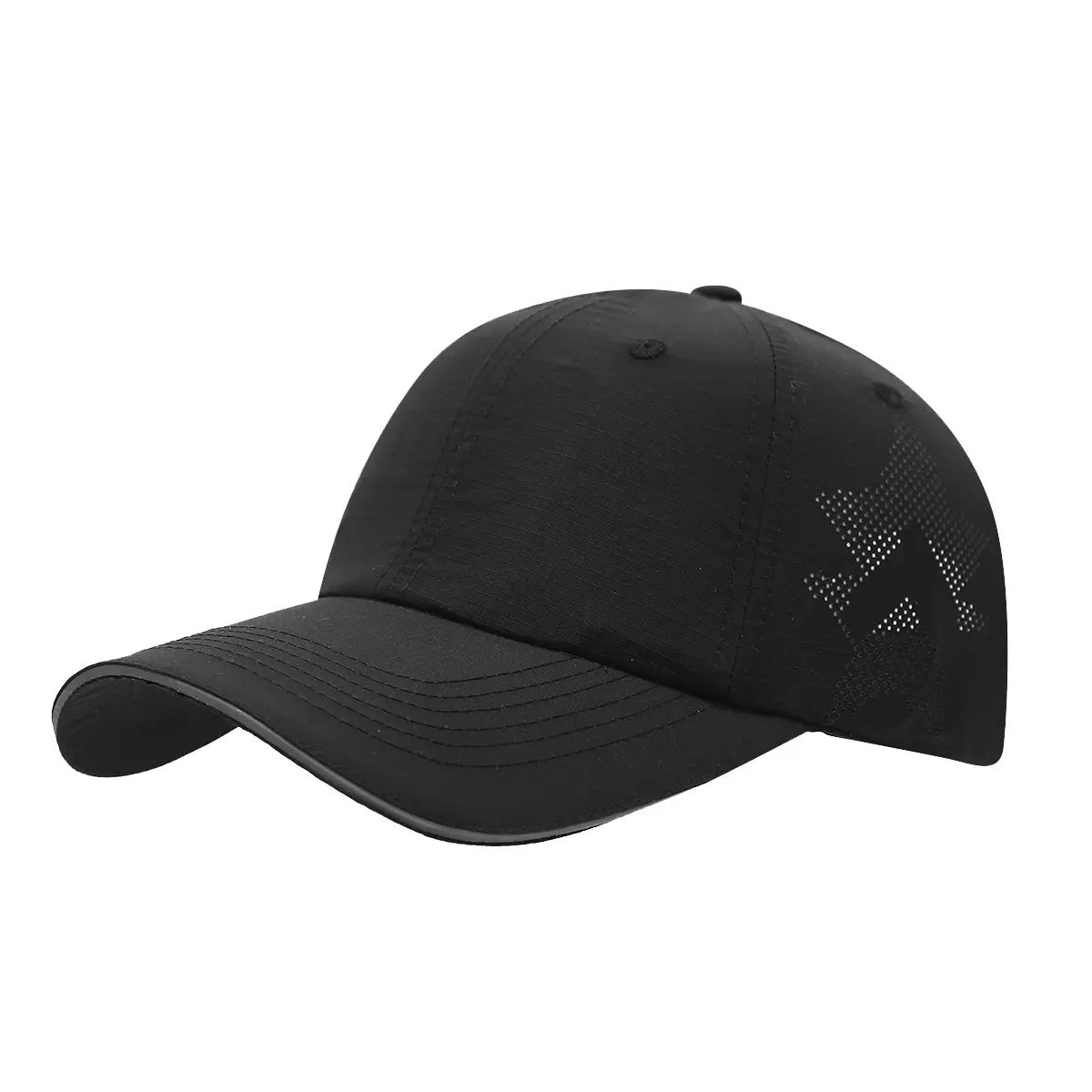 Men's Beige Mesh Back Cap Summer Wear - Image 9