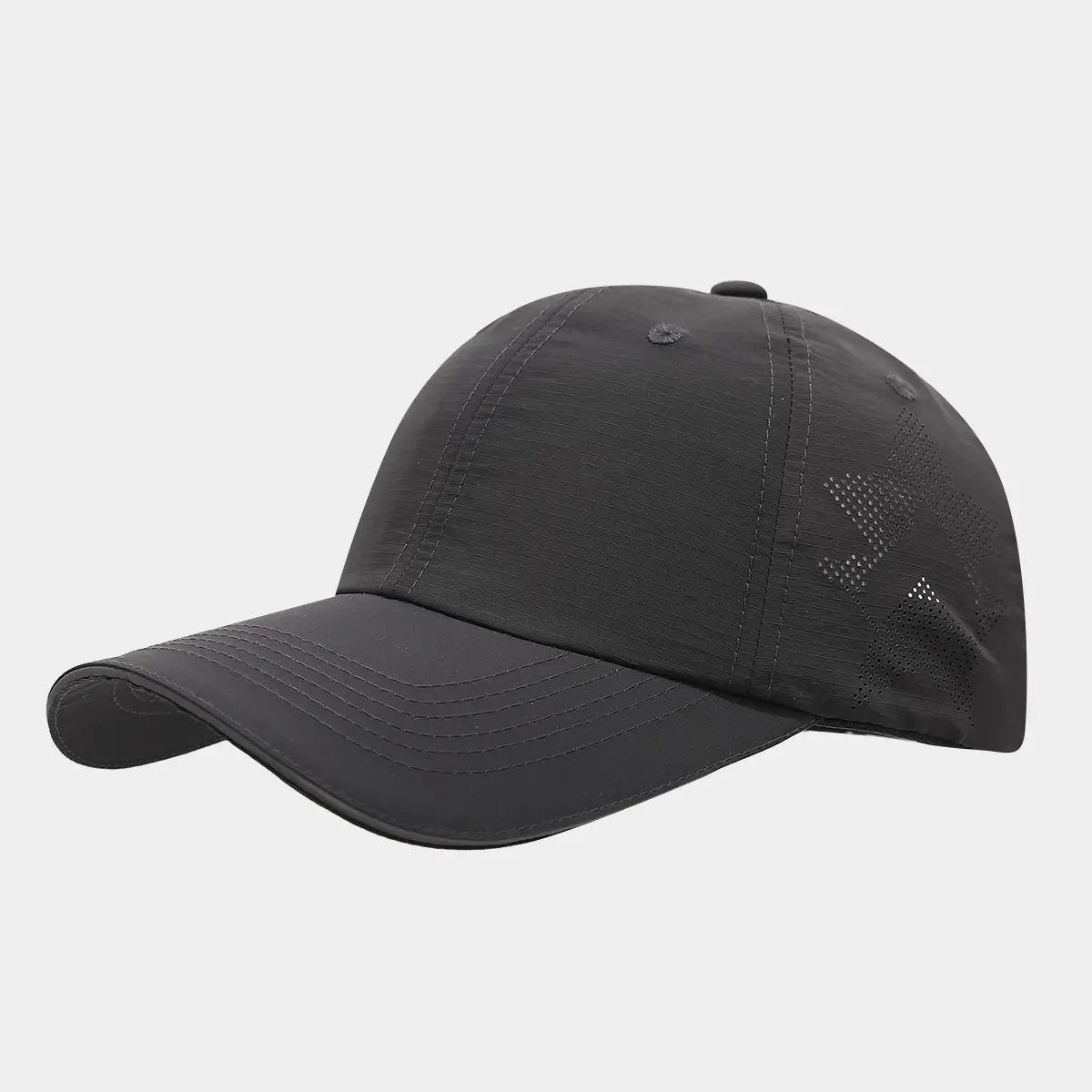 Men's Beige Mesh Back Cap Summer Wear - Image 3