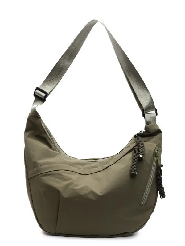 Brown Crossbody Bag for Women Large Capacity Japanese Style - Image 11