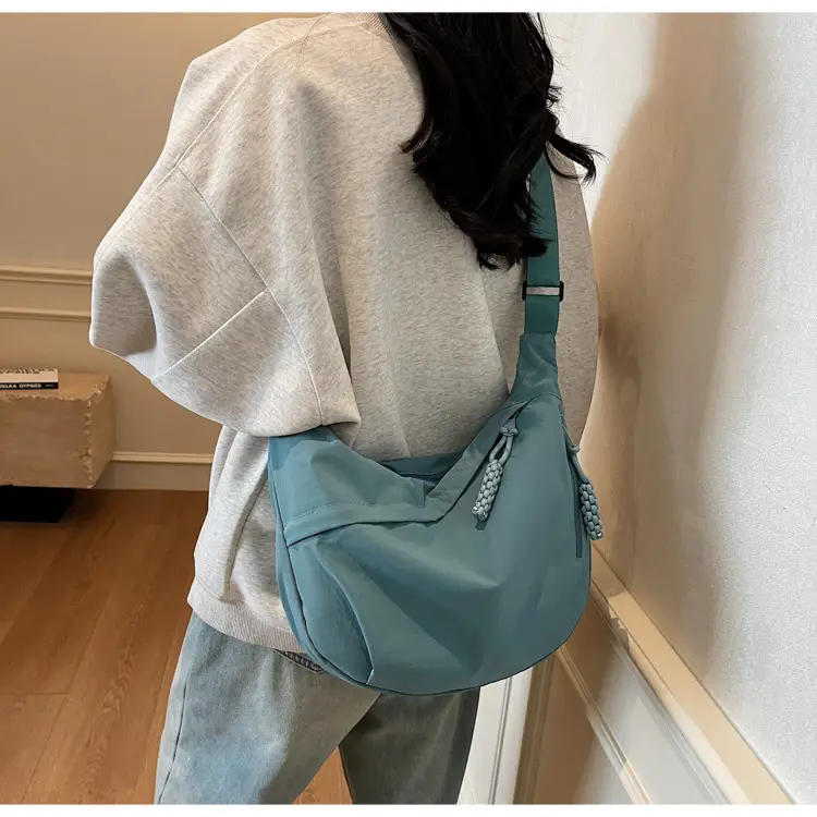 Brown Crossbody Bag for Women Large Capacity Japanese Style — feature 33