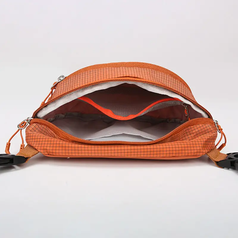 Korean-style Letter Crossbody Bag Orange - Image 11