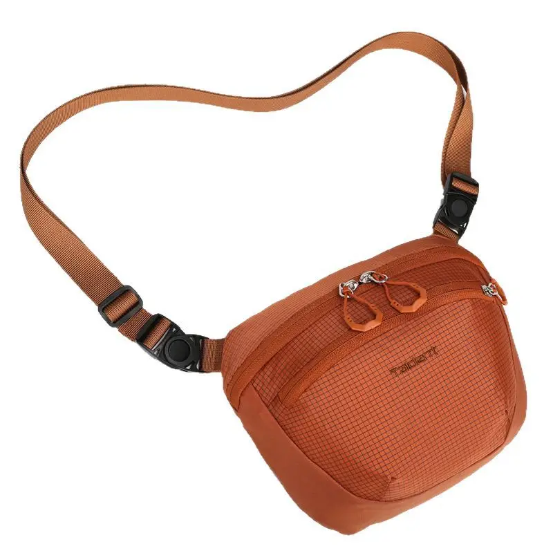 Korean-style Letter Crossbody Bag Orange - Image 13