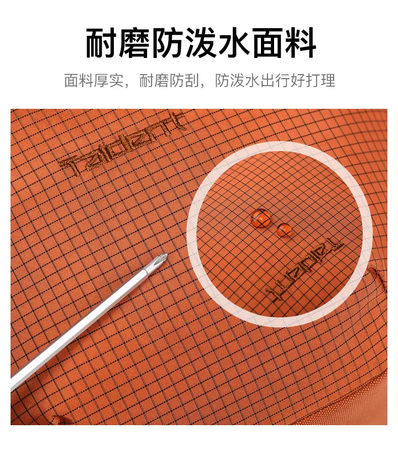 Korean-style Letter Crossbody Bag Orange — feature 9