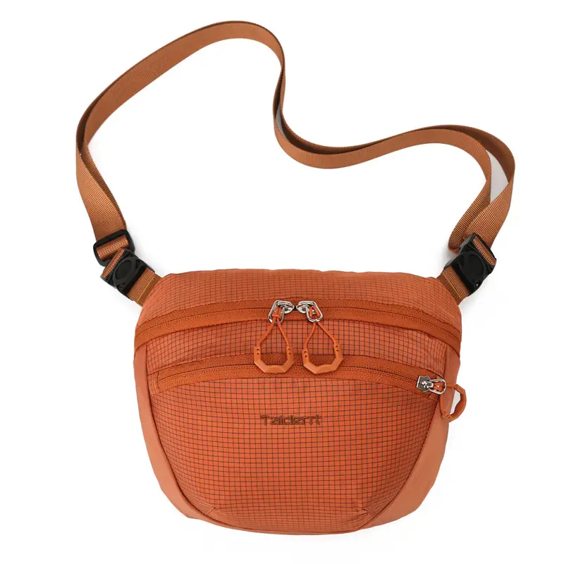 Korean-style Letter Crossbody Bag Orange - Image 6