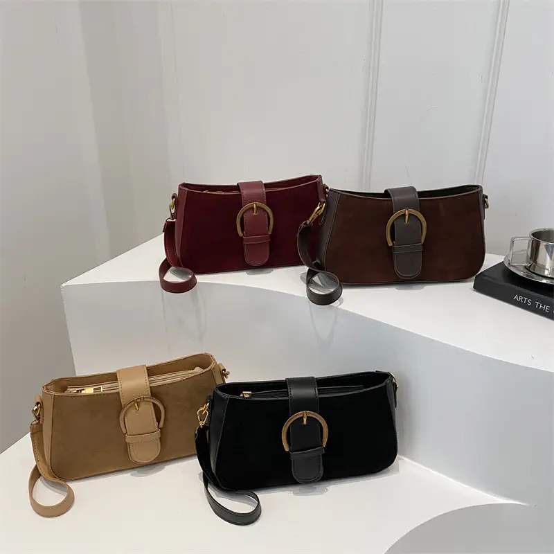 Retro Niche Bag Underarm Shoulder Small Square 2025 - Image 5