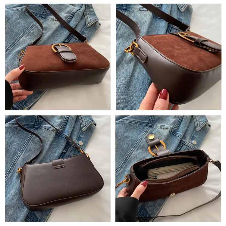 Retro Niche Bag Underarm Shoulder Small Square 2025 — feature 7