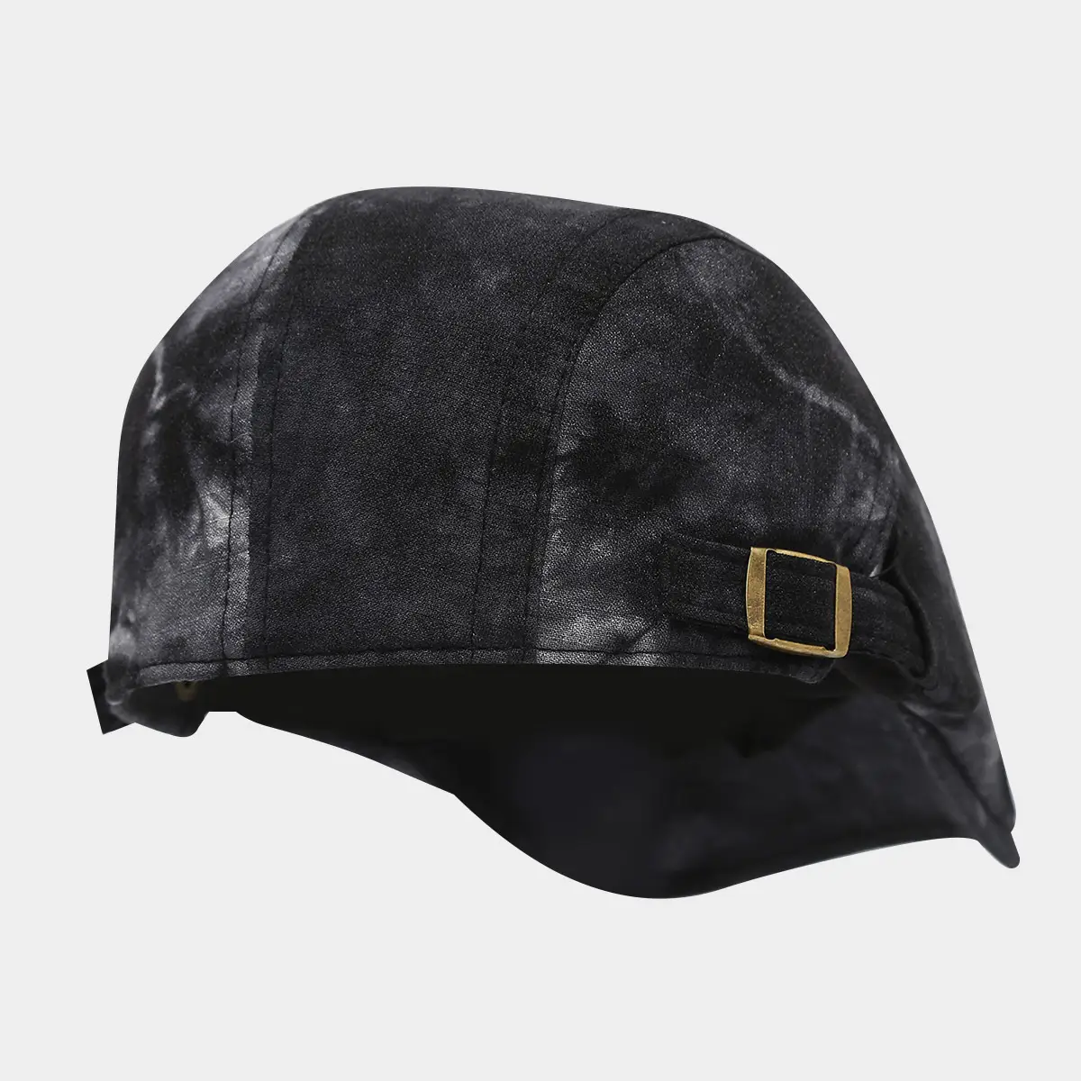 British Vintage Tie-Dye Forward Cap Women Men Casual Sunscreen Beret