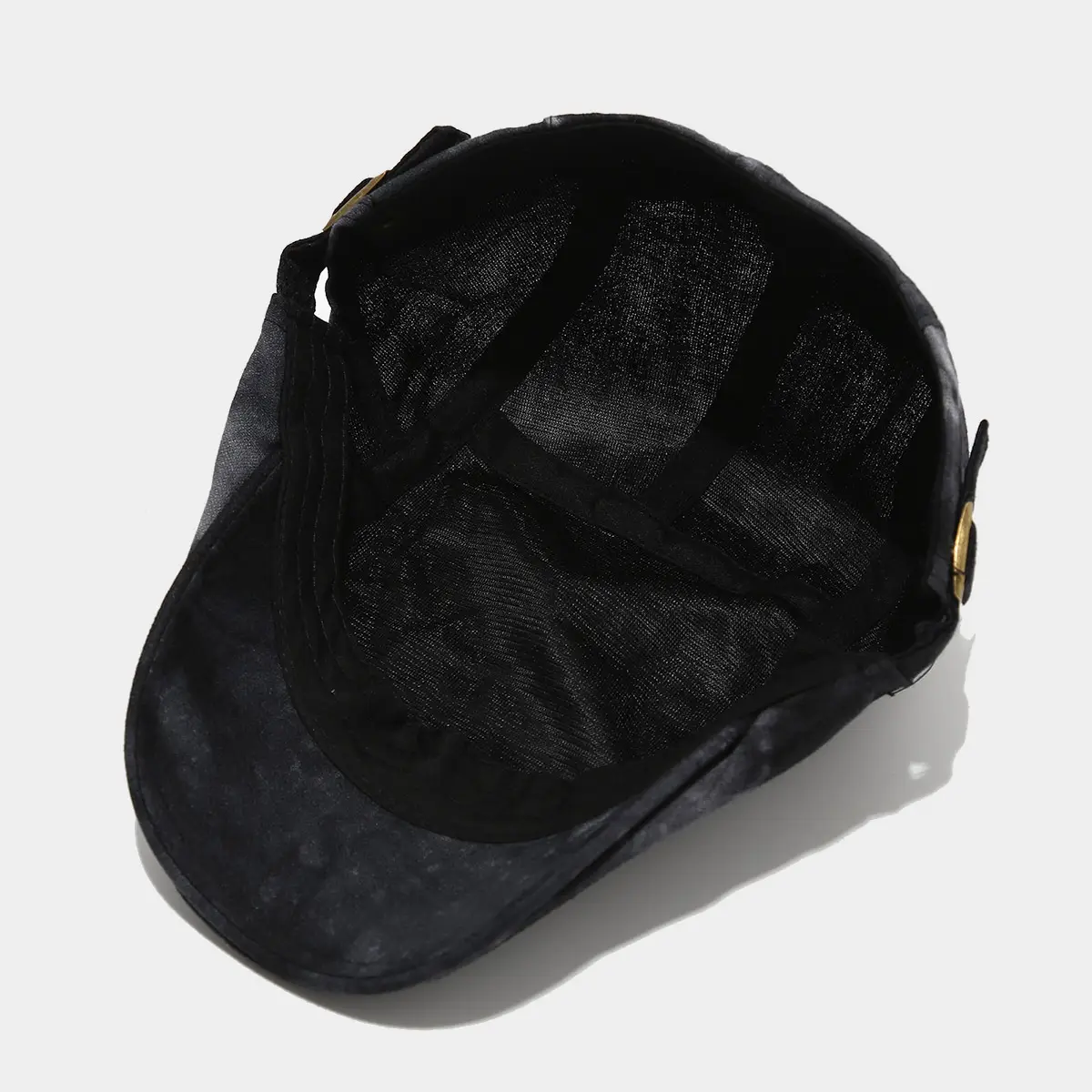 British Vintage Tie-Dye Forward Cap Women Men Casual Sunscreen Beret — feature 9