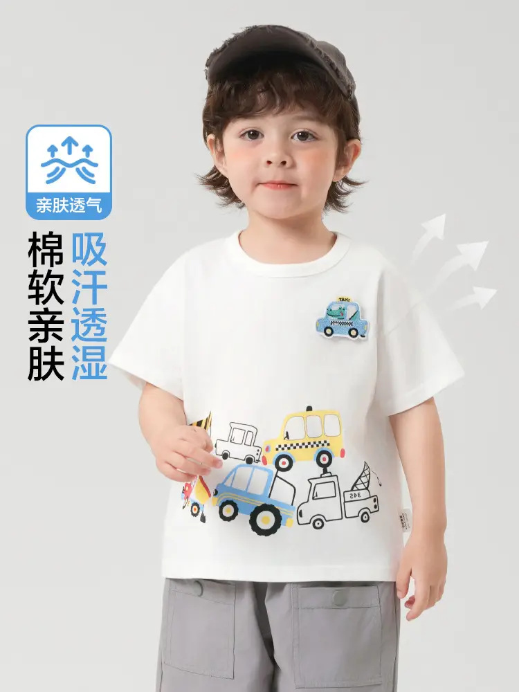 Boys T-Shirt Right European Style Summer 2026 - Image 6