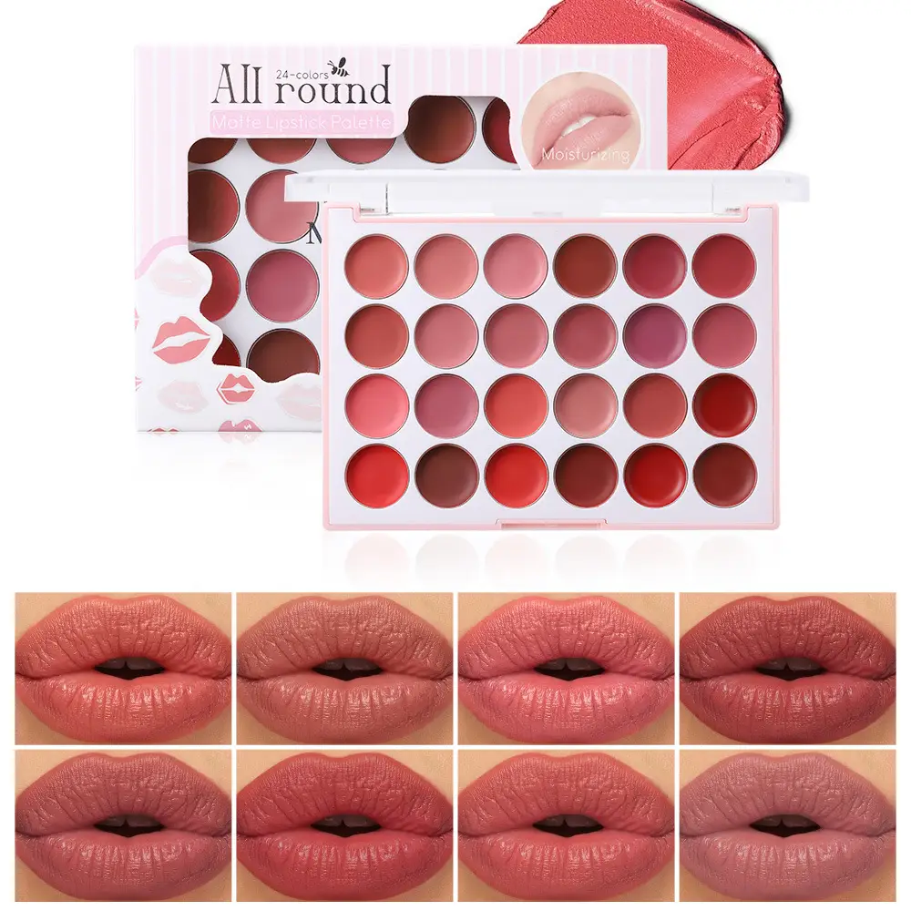 MISS ROSE 24 Shade Matte Lipstick Palette — feature 10