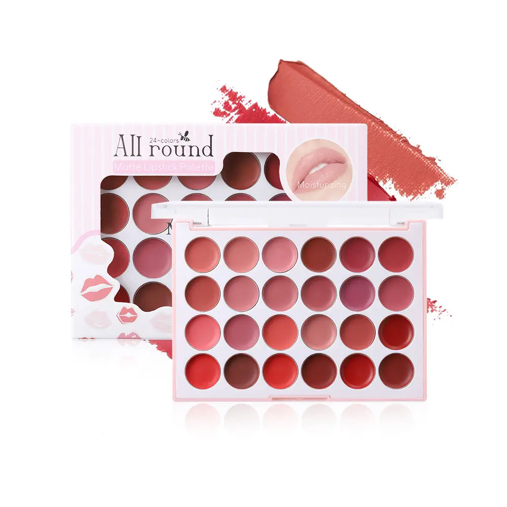 MISS ROSE 24 Shade Matte Lipstick Palette — feature 13