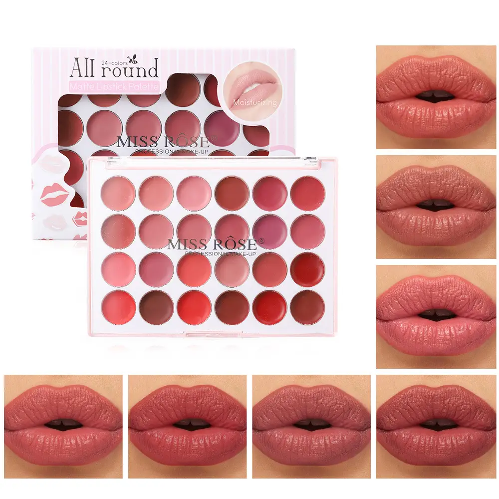 MISS ROSE 24 Shade Matte Lipstick Palette — feature 14