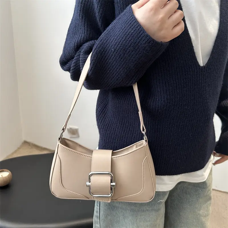 White French Style Shoulder Bag for Women 2024 - Image 9