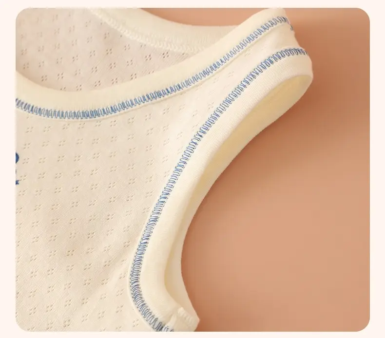 Cotton Boys Vest Shirt Baby Waistcoat Sleeveless Top Class A — feature 20