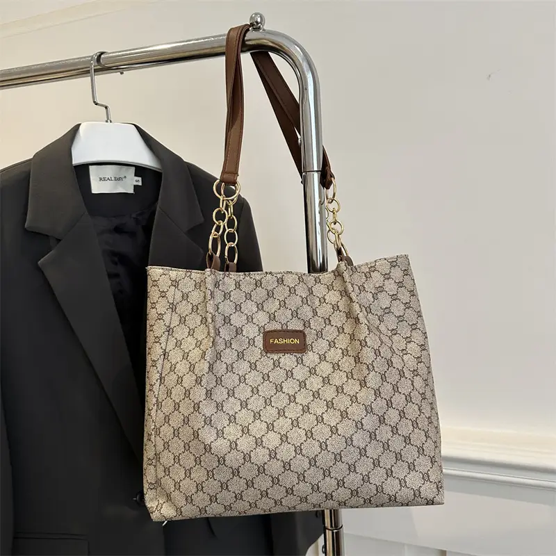 Cross-border Women's PU Leather Shoulder Bag Large Capacity - Image 3