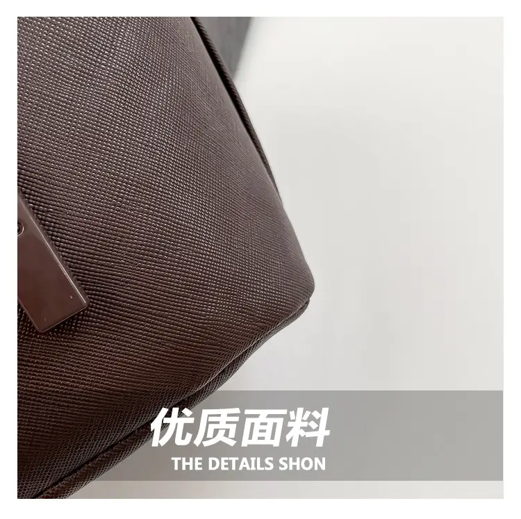 Red Embossed Crossbody Bag with Gold Chain — feature 5