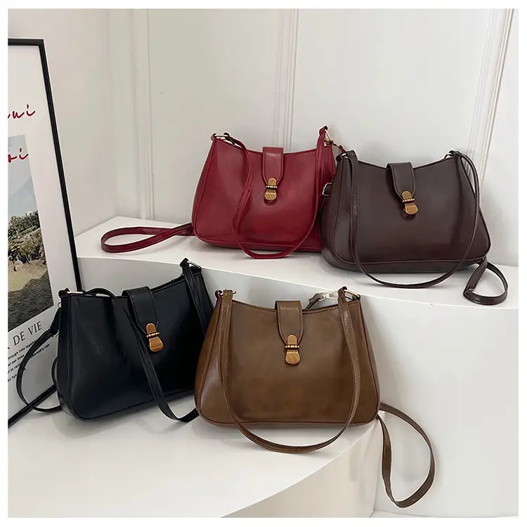 Red French Style Shoulder Bag for Women 2025 — feature 20