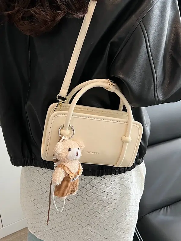 Women's Black Shoulder Crossbody Bag Spring Summer 2025 - Image 11
