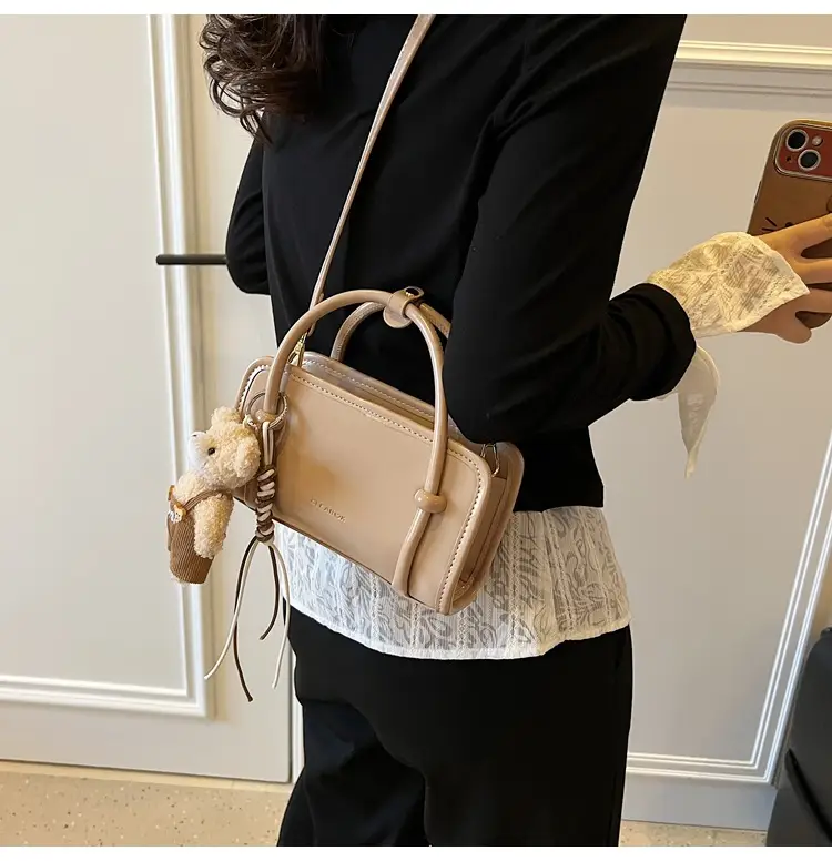 Women's Black Shoulder Crossbody Bag Spring Summer 2025 — feature 22