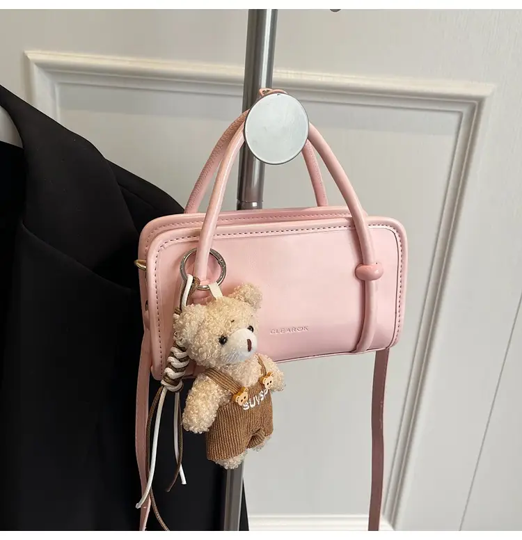 Women's Black Shoulder Crossbody Bag Spring Summer 2025 — feature 33
