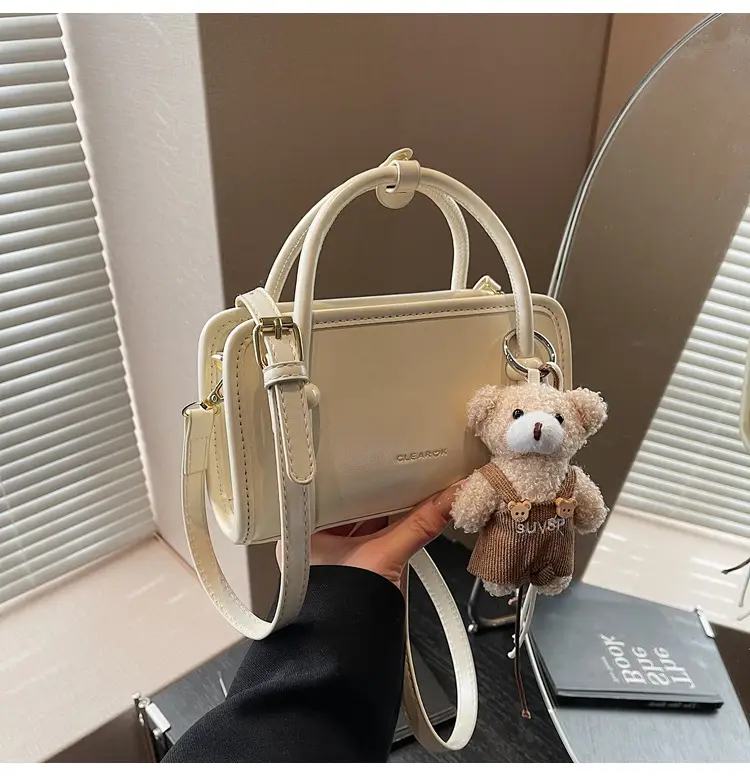 Women's Black Shoulder Crossbody Bag Spring Summer 2025 — feature 34