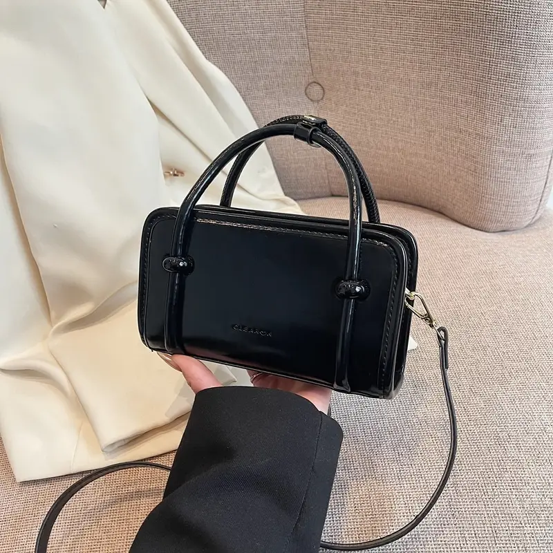 Women's Black Shoulder Crossbody Bag Spring Summer 2025 - Image 5