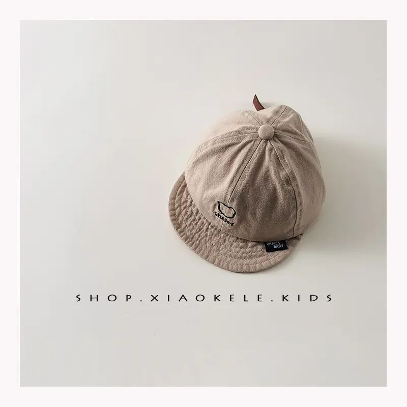 Black Beanie Hat for Kids 1 Year Old Sunshade Cap