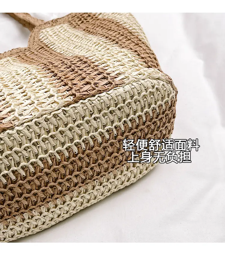 Women Woven Straw Shoulder Bag Spring Summer 2025 — feature 4