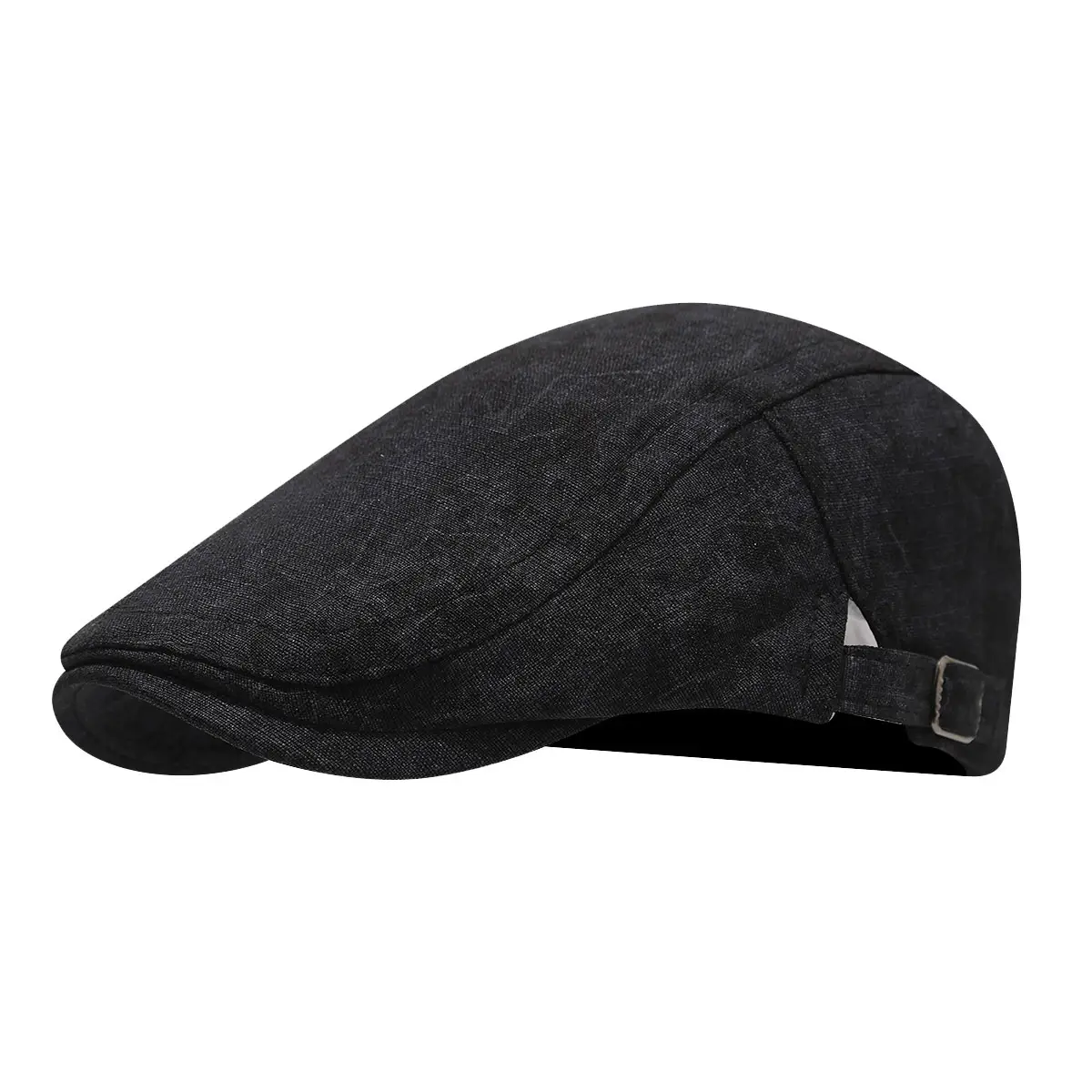 Men Women Retro Sun Cap with Buckle 4 Colors - Image 9