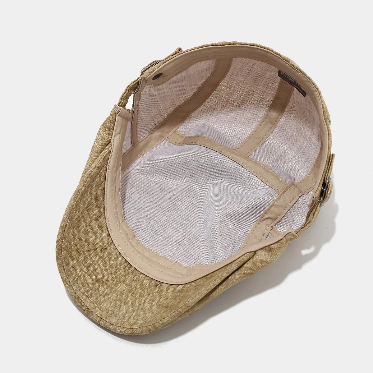 Men Women Retro Sun Cap with Buckle 4 Colors — feature 10