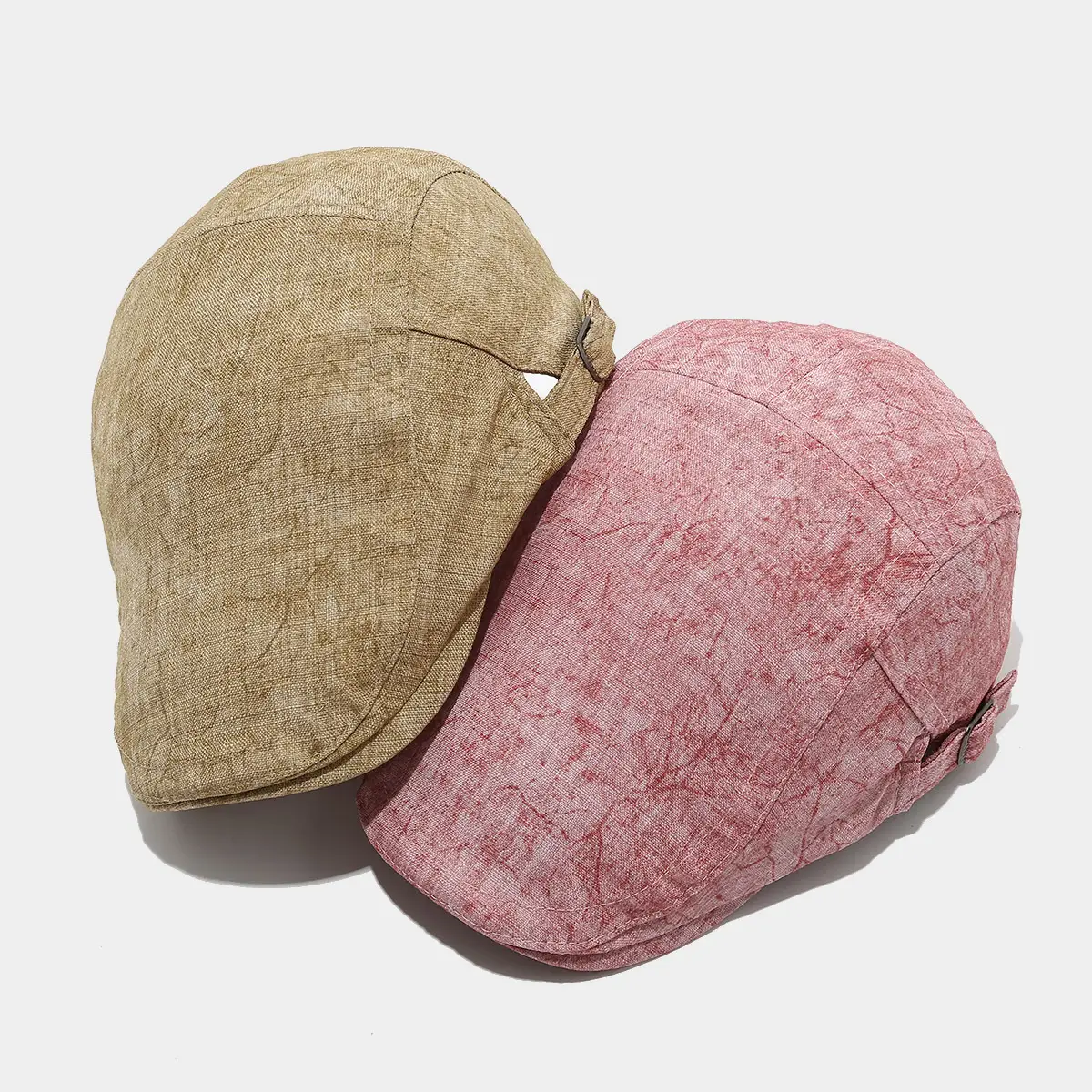 Men Women Retro Sun Cap with Buckle 4 Colors — feature 4