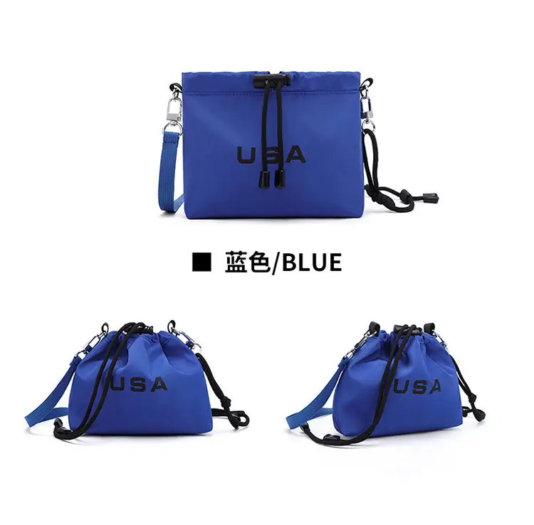 Blue Japanese Style Mini Satchel Bag for Men — feature 10