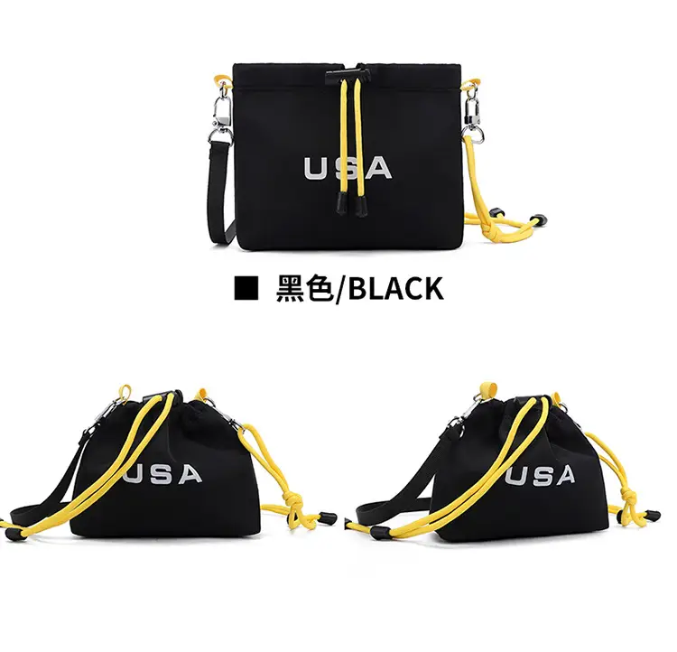 Blue Japanese Style Mini Satchel Bag for Men — feature 11