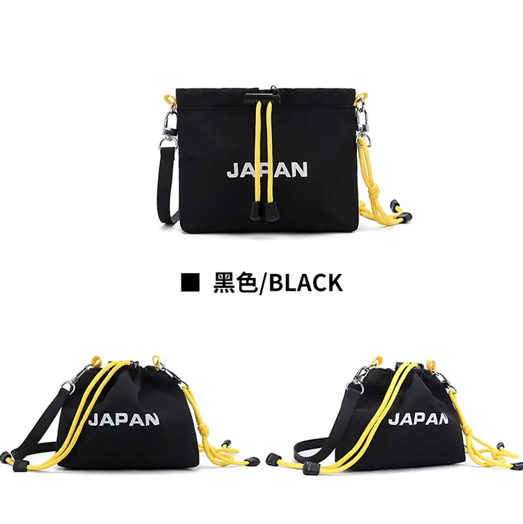 Blue Japanese Style Mini Satchel Bag for Men — feature 8