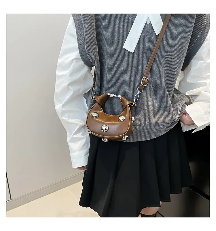 Pink Sparkly Mini Shoulder Crossbody Bag for Women — feature 10