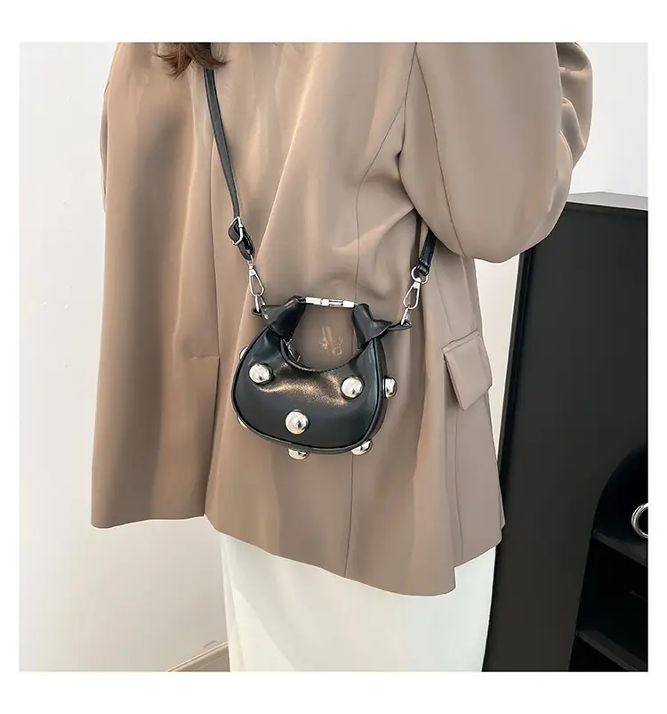 Pink Sparkly Mini Shoulder Crossbody Bag for Women — feature 17
