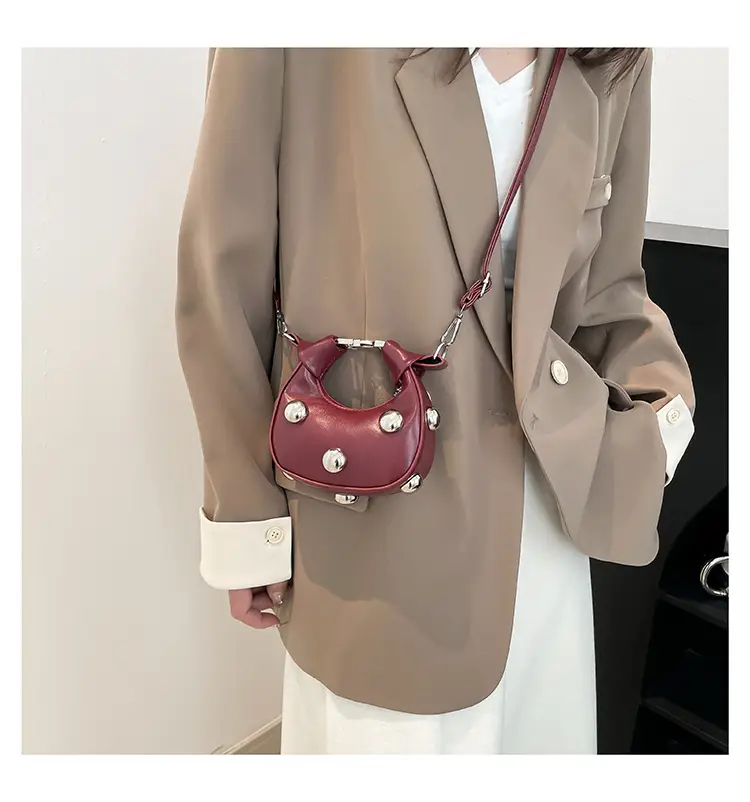 Pink Sparkly Mini Shoulder Crossbody Bag for Women — feature 19