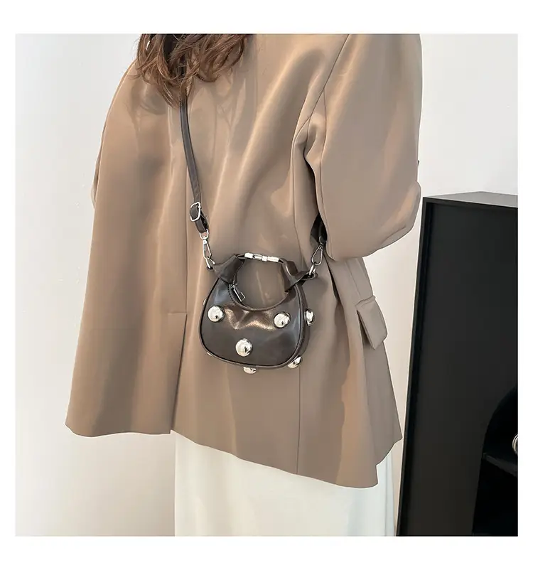 Pink Sparkly Mini Shoulder Crossbody Bag for Women — feature 23