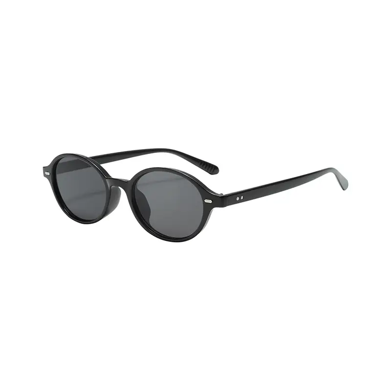 Zhang Jingyi Nerd Sunglasses Brown High-End Oval Frame