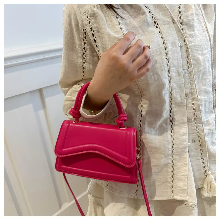 2025 Spring Casual Shoulder Bag Beige Square Design — feature 15