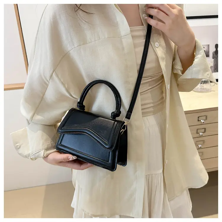 2025 Spring Casual Shoulder Bag Beige Square Design — feature 20