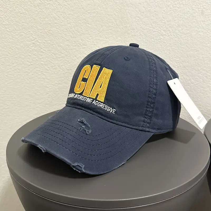 Women's Gray GA Logo Baseball Cap Small - Image 10