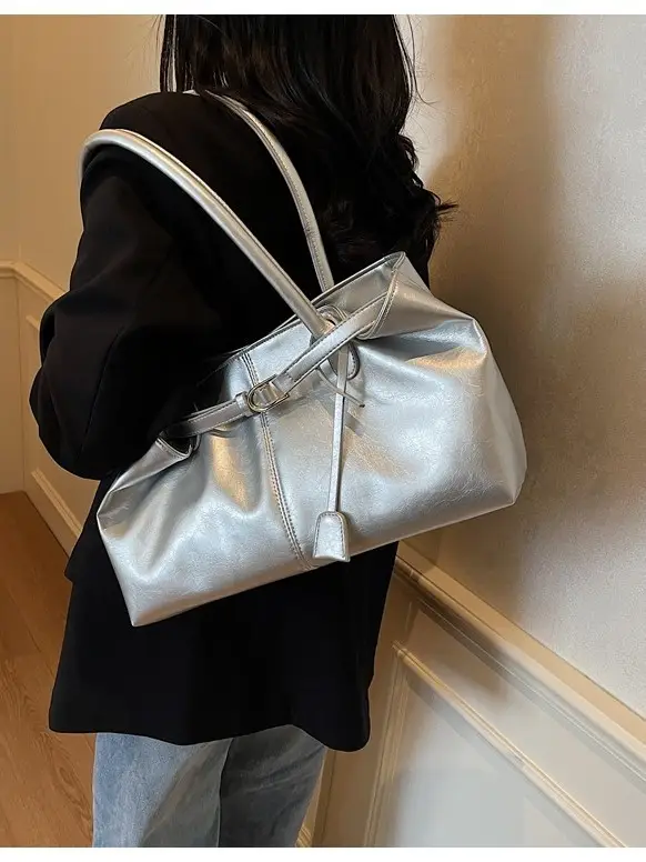 Women Cross-Border Retro Shoulder Bag Large Capacity 2026 - Image 6