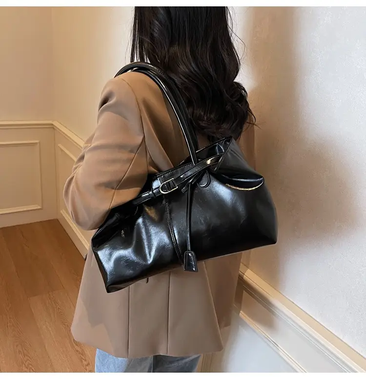 Women Cross-Border Retro Shoulder Bag Large Capacity 2026 — feature 24