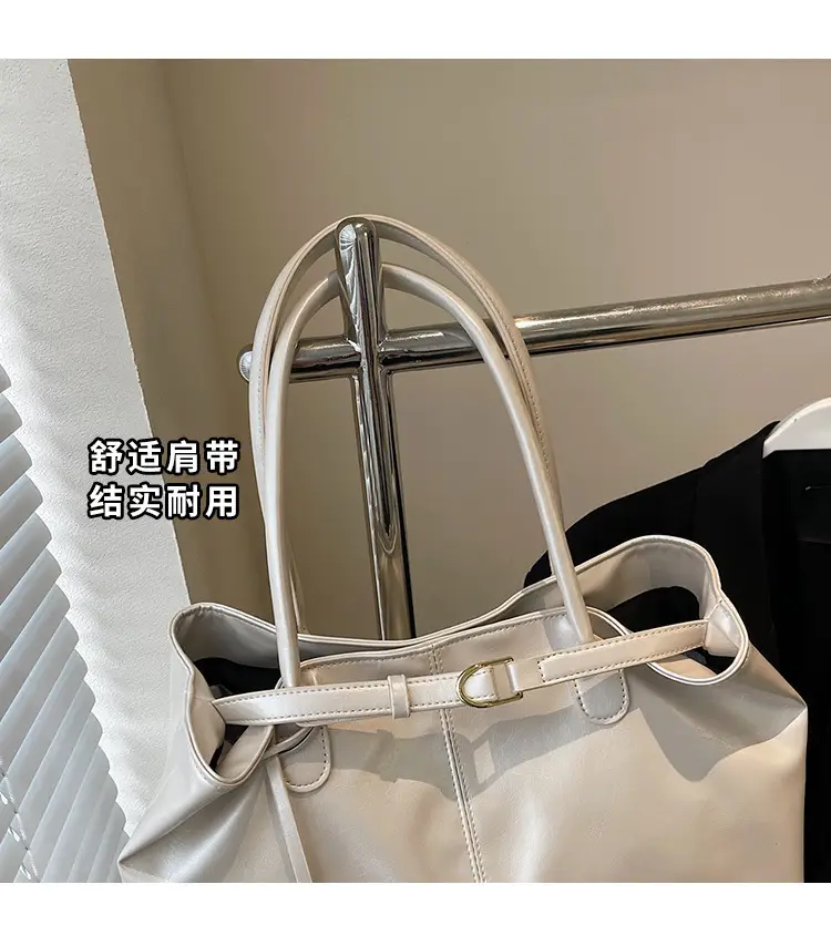 Women Cross-Border Retro Shoulder Bag Large Capacity 2026 — feature 5