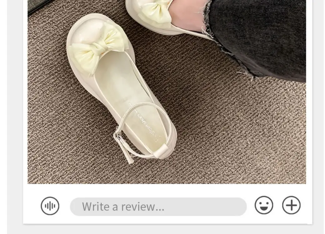 Dress Mary Jane Shoes Women's 2025 Spring New Round Toe Shallow Mouth High Heeled Leather Shoes Bow Retro JK Single Shoes — feature 9